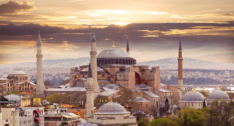 Die Hagia Sofia in Istanbul
