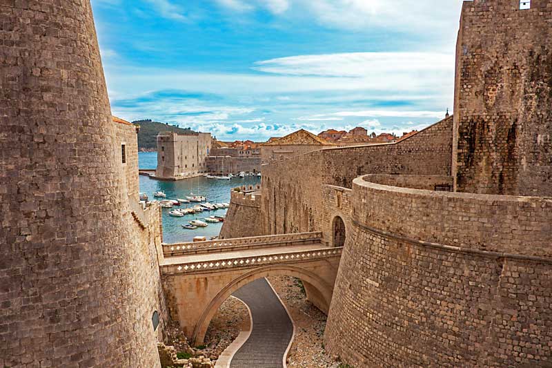 Festung von Dubrovnik.